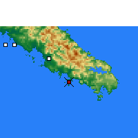 Nächste Vorhersageorte - Nouméa - Karte