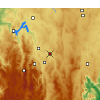 Nearby Forecast Locations - Канберра - карта