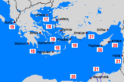 Средиземное море (Восток): вт май 21